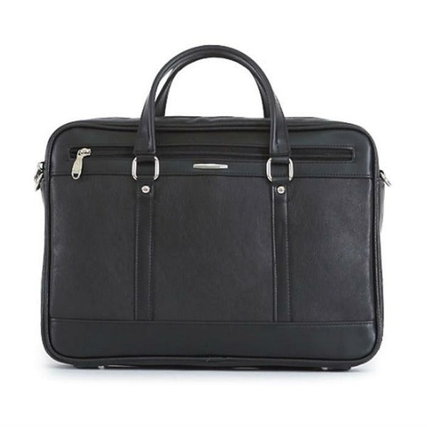 KTR Alpha Shopping Rly Men's Casual Daily Black Satchel Messenger Document Bag
