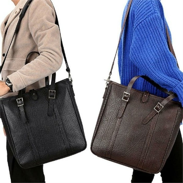 KT Alpha Shopping [Riley] Rly Men's Luxury Leather Tote Bag Business Suit Briefcase