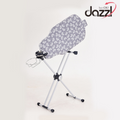 Dazle EZ-70 Deluxe Ironing Board Patent 360 Degree Rotating Ironing Board Standing 8 Height Adjustab