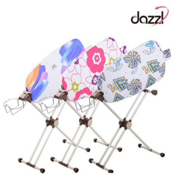 Dazle EZ-30 Wide Ironing Board 4 Designs (Pinwheel Floral Watercolor Leaf) Choose 1
