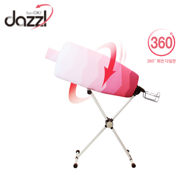 EZ-23 Ironing Board Patent 360 Degree Rotating Standing 8 Stage Adjustment