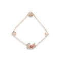 Swarovski 5485876 Dazzling Swan Pink Swallowtail Small Bracelet