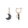 Swarovski 5671569 Sublima Luna Moon Pearl Drop Earrings