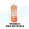 KatyAlphaShop [Doctor Bronner's] Doctor Bronner's Tea Tree Pure Castile Soap 950ml + 60ml x2 Pump Se