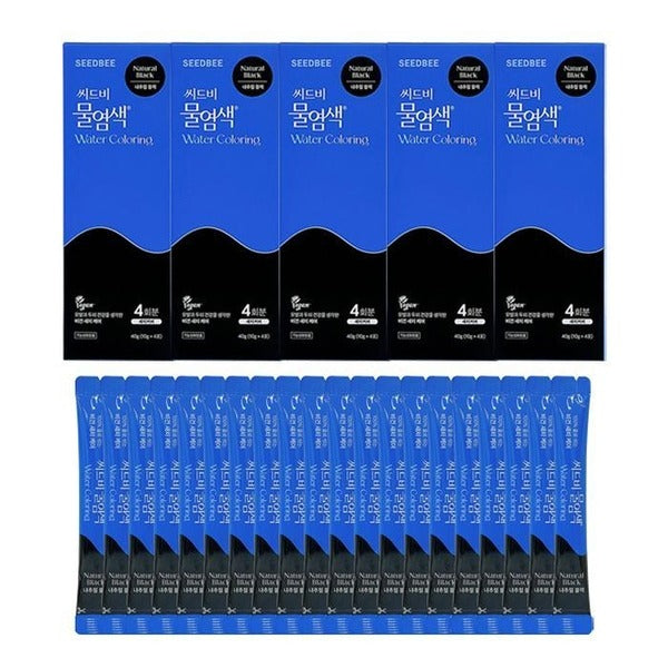 KATYALPHA Shopping Seedvi Dye Season2 Premium New Hair Cover Dye Natural Black 20 Applications