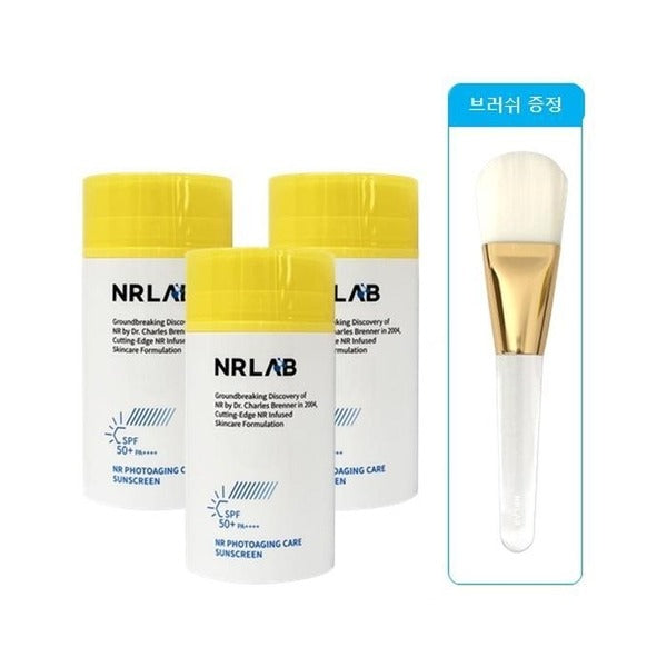 KATYALPHASHOWING NLAB Suncream Mineral Powder NR Photoaging 80ml x3+Secure Brush