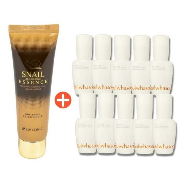 KATYALPH SHOPPING SNAIL ESSENCE Purchase includes SHU汉花HUI润燥精华 15ml x 10 (Total 150ml)