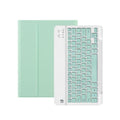 KATYALPHASHOPPING Galaxy Tab S8+ pastel keyboard case + Bluetooth square