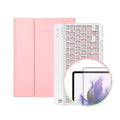KatyAlphaShopping Galaxy Tab S10 FE Pastel Keyboard Case + 1 piece Tempered Glass Protective Film
