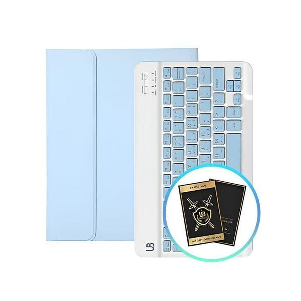 KATY Alpha Shopping Xiaomi Poco Pad 12.1 Pastel Keyboard Case + Electromagnetic Wave Blocking Sticke