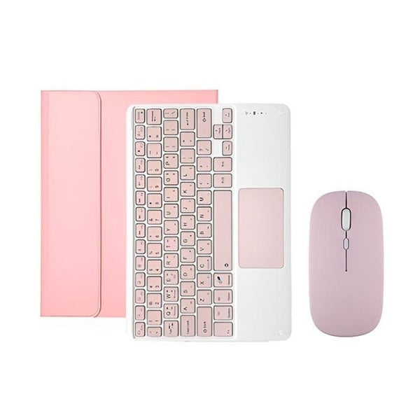 KATY Alpha Shopping Galaxy Tab S10 Plus Pencil Stand Touchpad Keyboard+Case+Mouse Set