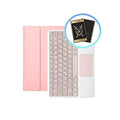 KATY Alpha Shopping Galaxy Tab S9 FE Plus Touchpad Keyboard Case + EMF Shielding Stickers 2 Pieces