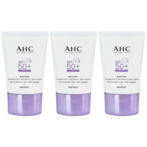 AHC Master's Mela Protect Waterful Suncream 40ml x3