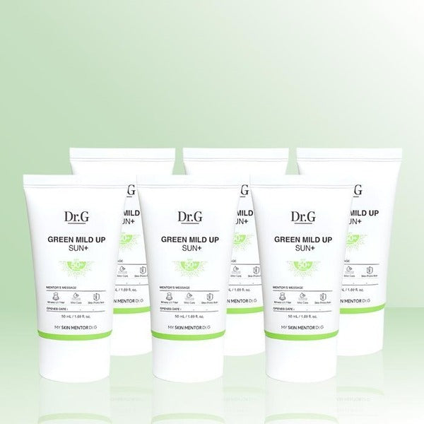 KATYALPHASHOPPING Doctor Ji Green Mild Up Plus SPF50+ 50ml x 6