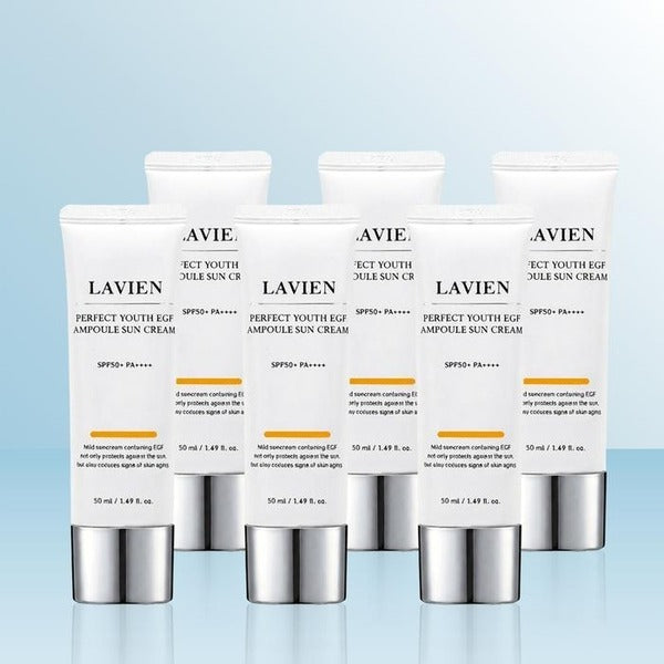 KATE ALPHA SHOPPING LAVIEN PERFECT USE EGF AMPOULE SUN SCREEN 50ml x 6