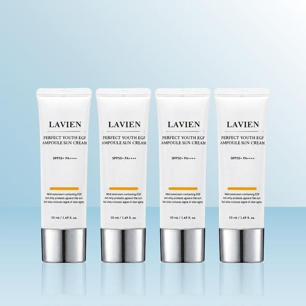KATYALPHASHOPPING LAVIEN PERFECT USE EGF AMPULE SUNSCREEN 50ml x 4