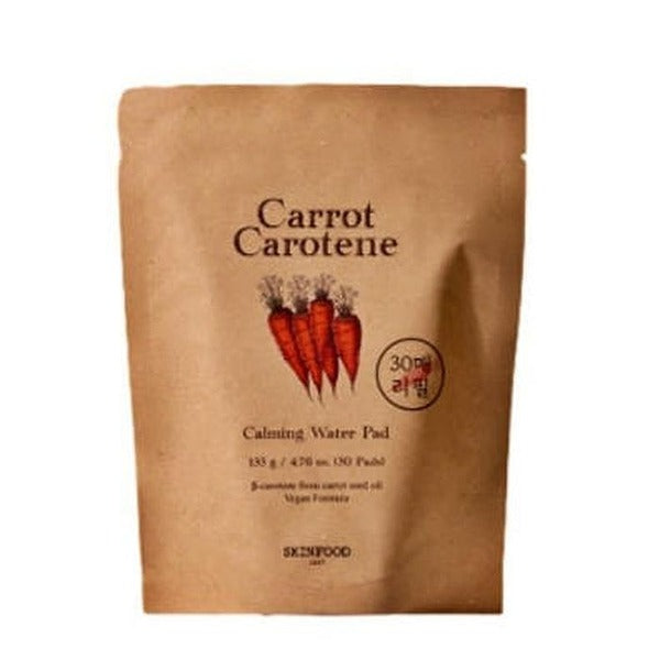 KatyAlphaShop SkinFood Carrot Carotenoid Calming Water Pad 30pcs (Refill) (AD)