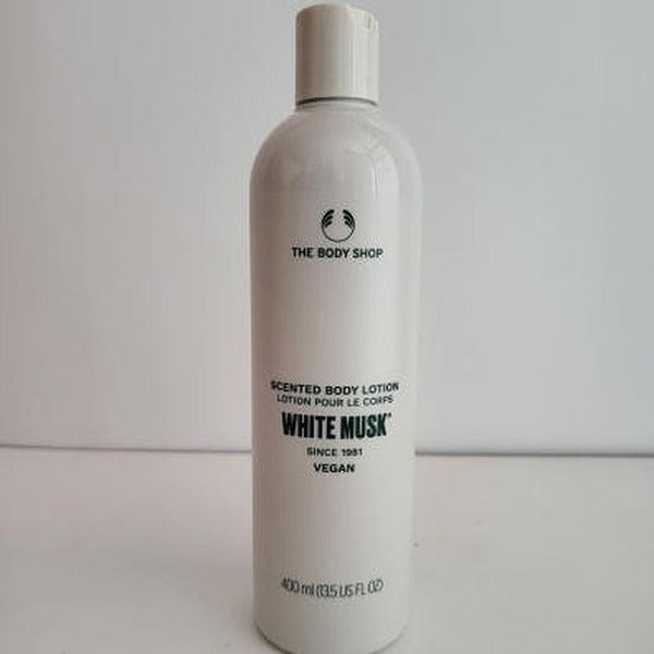 KATEALPHASHOPPING THEBATHSHOP WHITE MUSK CONCENTRATED BODY LOTION WHITE MUSK SCENT 400ML X2SET
