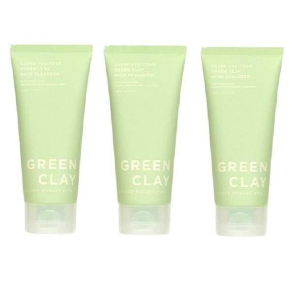 KATYALPHASHOPPING Joya Wonderbar Super Vegi Tone Boost Green Clay Pack 130ml 2+1 Total 3pieces