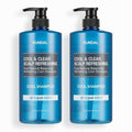 KTL Alpha Shopping Kundal Scalp Refreshing Cool Shampoo Aquamin 1058ml x 2 Painless refreshing and s