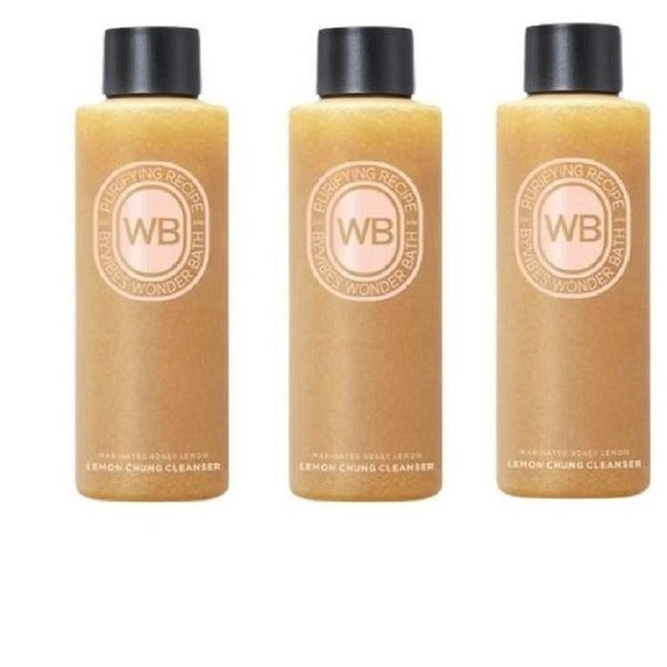 KTR Alpha Shopping Jo Sung-ah Wonderbath Pack Cleanser Lemon Cleanser 200mlx3
