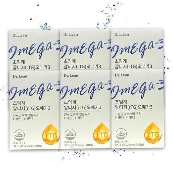 KATYALPHA Shopping Dr.Rin Dr.Rin Supercritical AltiGi Omega-3 1025mg 30 Capsules x 6 TB