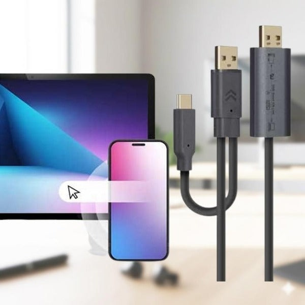 KATYALPHSHOP Coms Cable Keyboard Mouse Share USB KM LINK