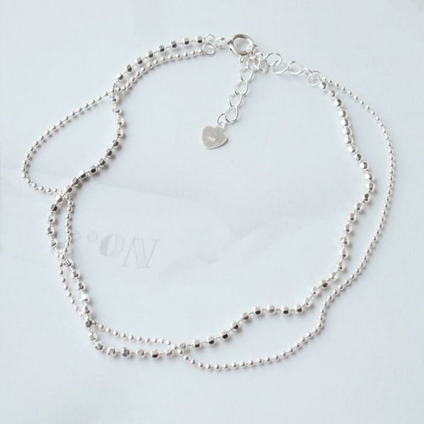 Katy Alpha Shopping [92.5 Silver] Hair Clasp / Silver Hair Clasp Military Band 2 Bands
