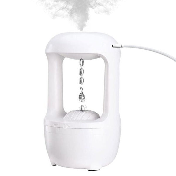 KatyAlphaShopping WaterMinging Ultrasonic Humidifier Gravity Rising WaterDrops
