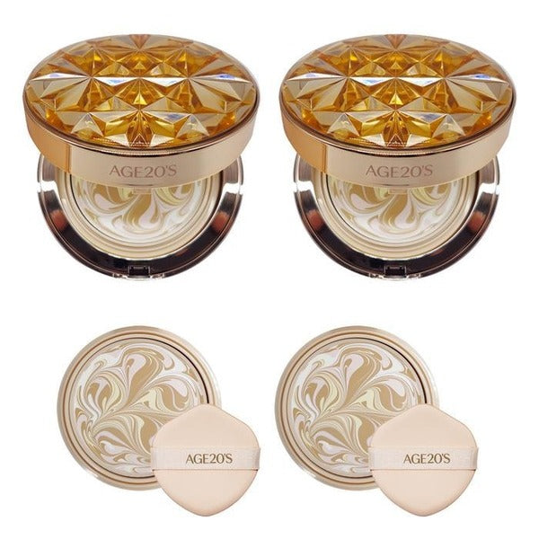 KatyAlphaShopping [AgeToTwenties] Age20S Fact Royale Gold Diamond Edition Lifting Essence 2+2 Refill