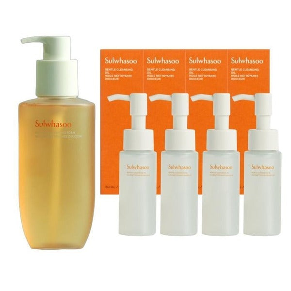 KATY Alpha Shopping Shuhoo Pure Travel Cleansing Foam 200ml + Cleansing Oil (50ml x 4) Set