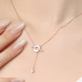 KTR Alpha Shopping Bijou Holic Silver 925 Gold Plated Moonline Toggle Bar Necklace