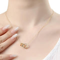 KatieAlphaShopping JuziHolic Silver925 GoldPlated Bold Touring Women's Necklace