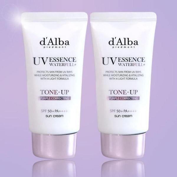 KatyAlpha Shopping Dayba Waterpool Purple Tone-Up Suncream Vegan Dewy 50ml x 2