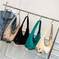 Eco Bag Canvas Bag Shoulder Bag 4 Colors Round Shape Women