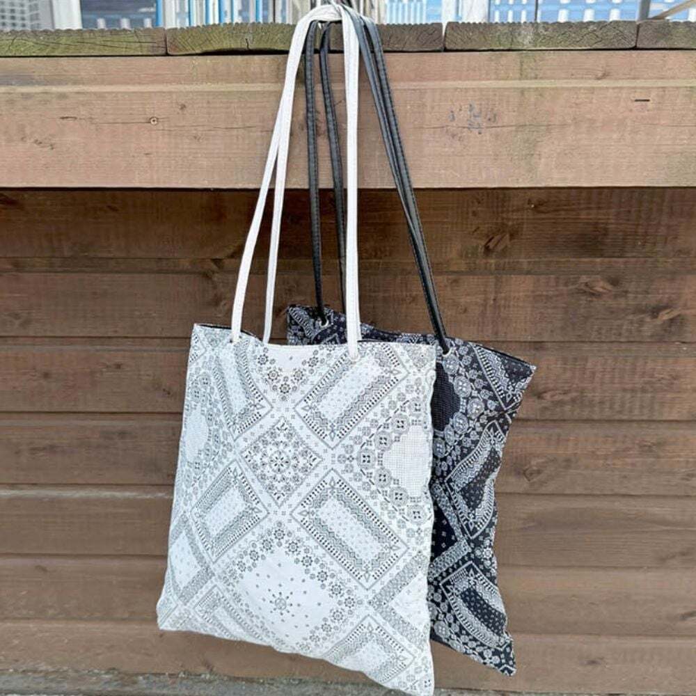 EcoBag Canvas Bag Paisley Lightweight Shoulder Bag PicnicBag