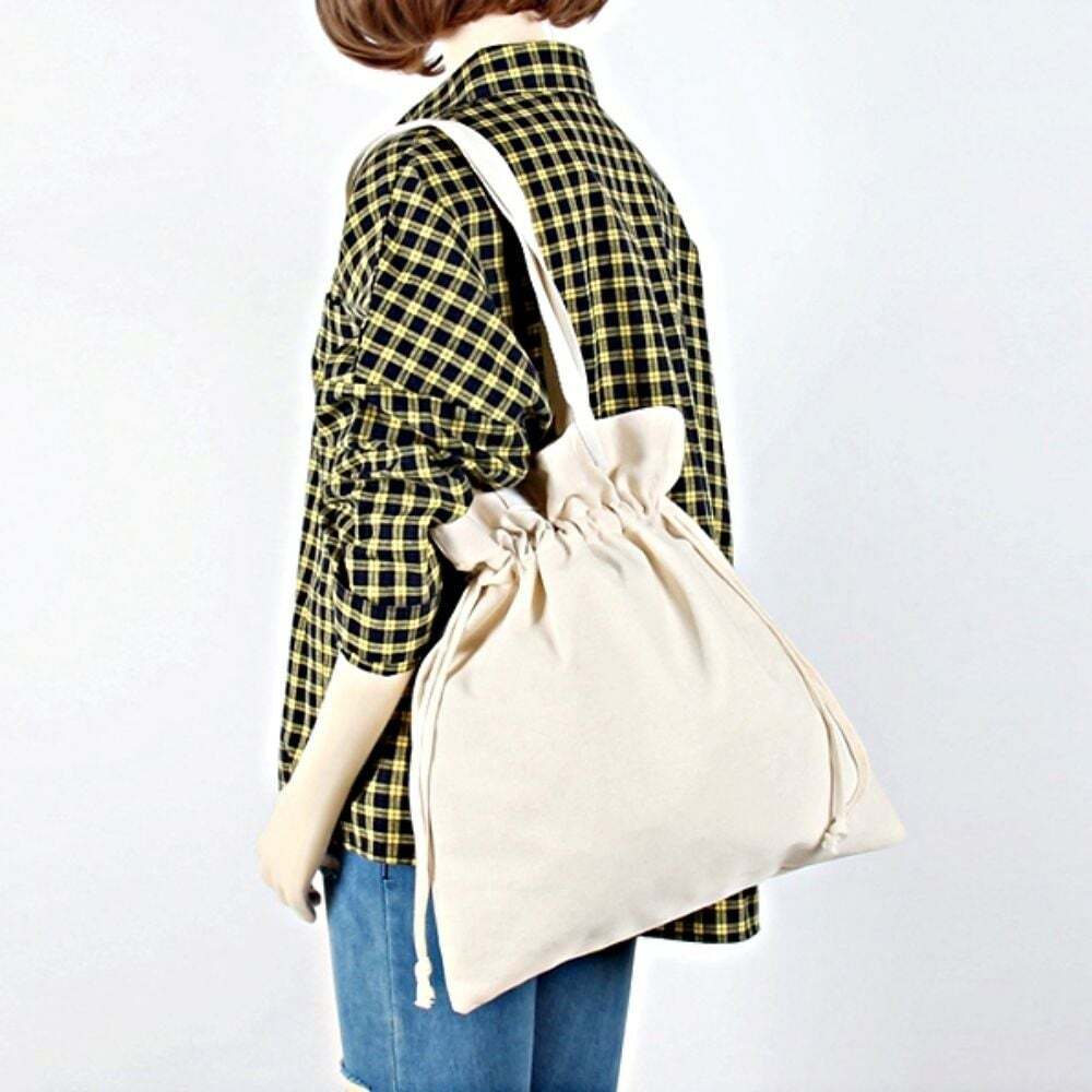 Eco bag canvas bag string daily shoulder bag casual