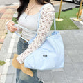 Style House Eco Canvas Bag 5 Color Daily Shopper Shoulder Bag