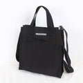 Stylehouse Eco Canvas Cotton Crossbody Bag Pouch Black