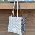 Eco-friendly canvas bag with paisley pattern for men and women in 2 colors (Stylehouse)