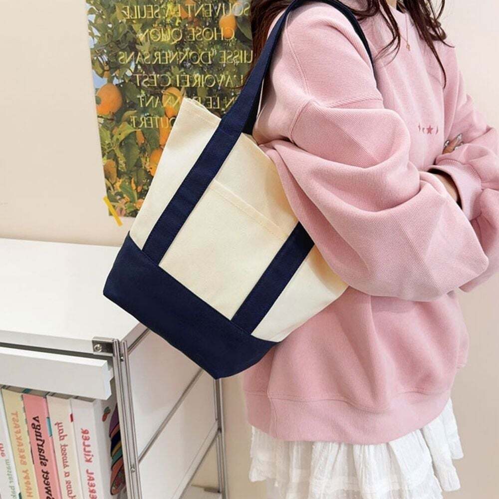 EcoBag Canvas Bag 5 Colors New York Standard Mini Tote Shoulder Bag