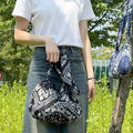 EcoBag Canvas Bag Paisley Lightweight Shoulder Bag Daily Storage