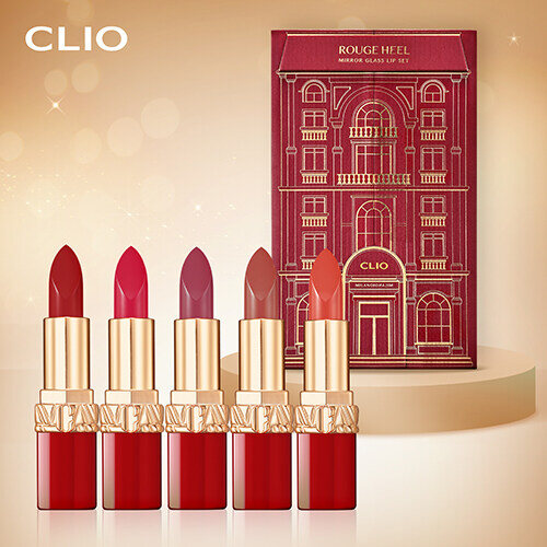 Clio Loosehill Lipstick Milan Edition 5 Colors 1 Set Special Price
