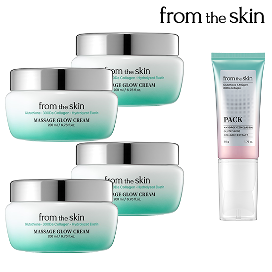 Promdrskin Glow Cream 4ea+Collagen Mask Season 2
