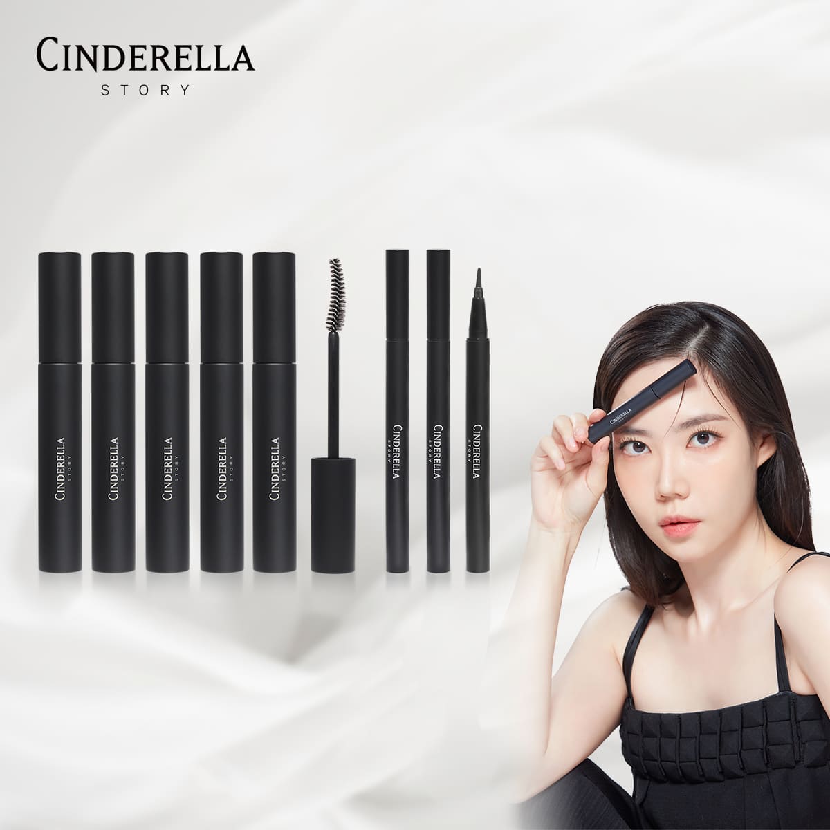 Cinderellasstory Mobile Cinderella Story Air Volume Mascara 5 + Eyeliner 2