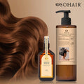 Suhair Morocco Argan Nutrising Shampoo 1000g Premium Hair Essence 100ml