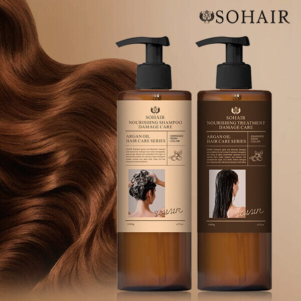 SOHOARO Moroccanoil Argan Nut Replenishing Shampoo 1000g Hair Treatment
