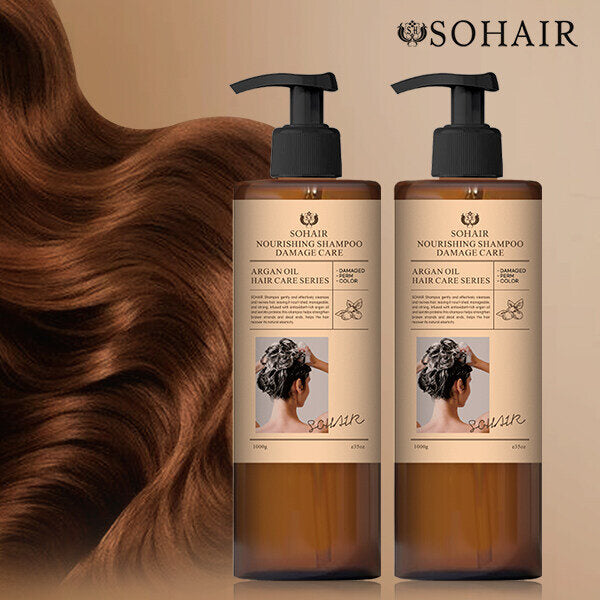 SooHae SooHair Morroco Argan Nourishing Shampoo 1000g 2 units