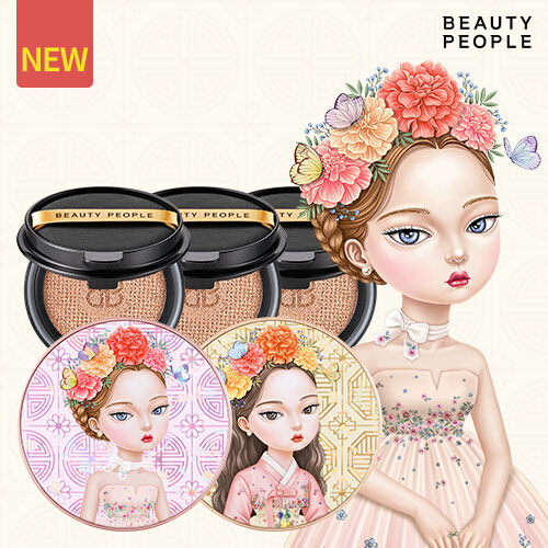 BeautyPeople SteelWall Girl Soi Protein Ampoule Cushion Total 5 Pack (Main 2+Refill 3)