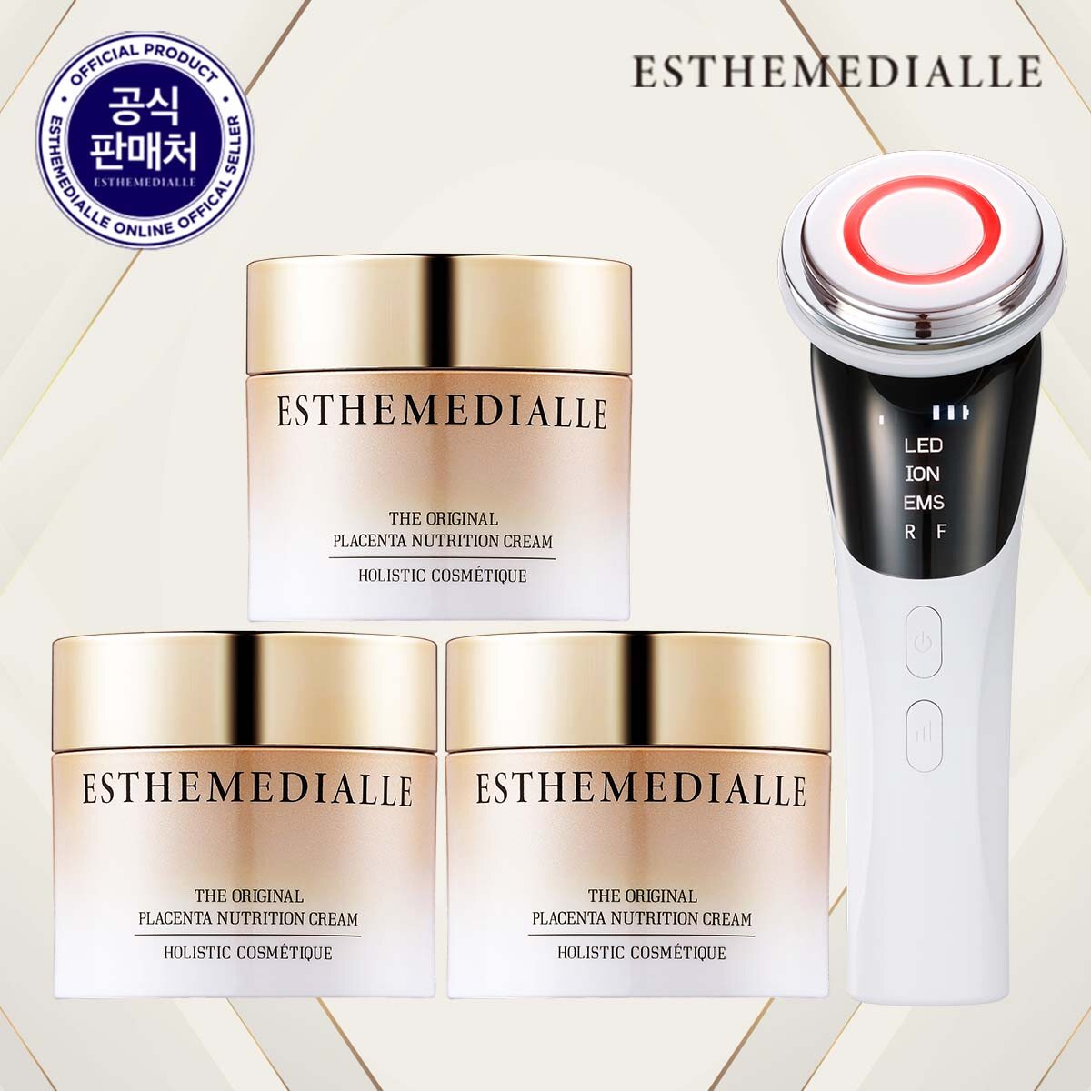 Esthemarle Mobile Esthemarle Collagen Cream 3 packs + device 1 piece